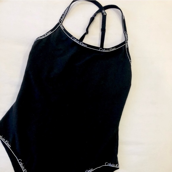 Calvin Klein Logo Bodysuit - Picture 2 of 4